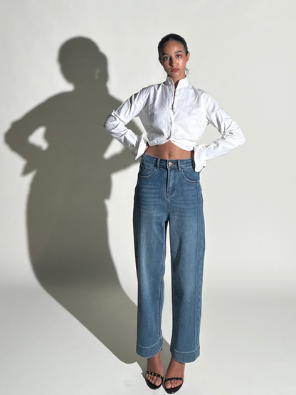 Pantalon en Jean droit