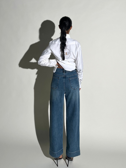 Pantalon en Jean droit
