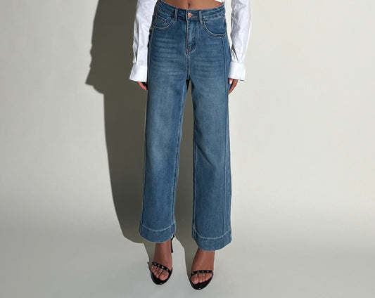 Pantalon en Jean droit